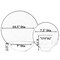 Quickway Imports 16 PC Spin Wash Dinnerware Dish Set for 4 - Mugs, Salad and Dinner Plates and Bowls Sets, Green QI004502.GN - alternate 4